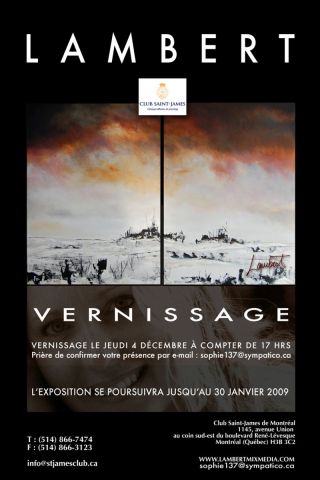 VERNISSAGE SAINT JAMES